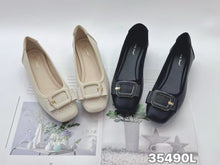 Load image into Gallery viewer, Ladies Slip-On Heels Shoes (35490L)