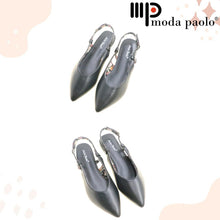 Load image into Gallery viewer, Moda Paolo Women Heels In Black (34944T)