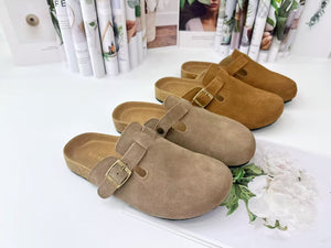 Ladies Leather Shoes Slip-On (E1035)