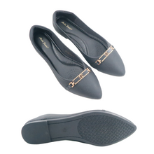 Load image into Gallery viewer, Ladies Flats Shoes Covered Toe Slip-On (35475L)