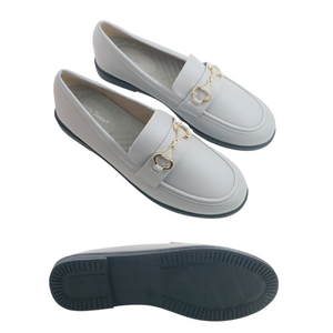 Ladies Flat Loafers Fashion Wear In 2 Colors (35180T)
