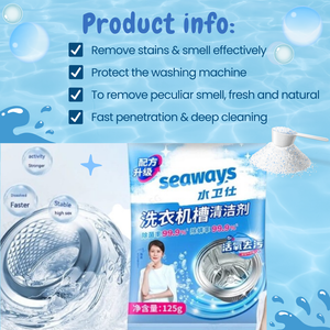 6 Packets Washing Machine Cleaning Powder (MP06)