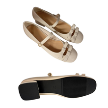 Load image into Gallery viewer, Ladies Heels Square Toe Design (35750L)