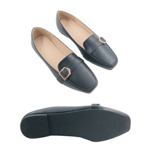 Load image into Gallery viewer, Ladies Flat Shoes Square Cover Toe (35332L)
