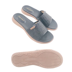 Women Sandal Slides Slip-On Casual Footwear (35391L)