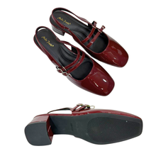 Load image into Gallery viewer, Ladies Double Strap Heels Shoes (35960L)