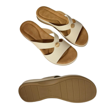 Load image into Gallery viewer, Ladies Slip-On Sandals (35734L)
