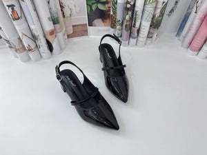 Ladies Pointed Toe Heels Strap Design (N138)