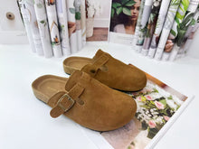Load image into Gallery viewer, Ladies Leather Shoes Slip-On (E1035)