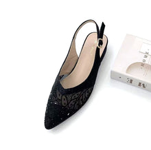 Load image into Gallery viewer, Ladies Strap Pointed Toe Heels (35983L)