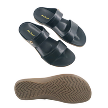 Load image into Gallery viewer, Ladies Slip-On Sandals Slides (35465L)