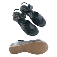Load image into Gallery viewer, Ladies Wedges Strap Design Shoes (35514L)