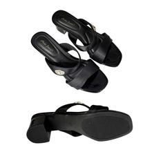 Load image into Gallery viewer, Ladies Slip-on Heels Strap Design (35802L)
