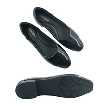 Load image into Gallery viewer, Ladies Glossy Medium Heels Slip-On (35541L)