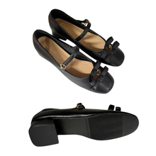 Load image into Gallery viewer, Ladies Heels Square Toe Design (35750L)