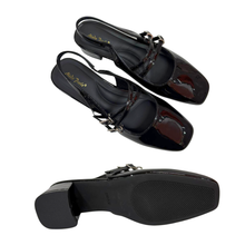 Load image into Gallery viewer, Ladies Double Strap Heels Shoes (35960L)
