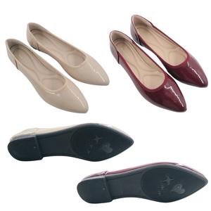 Ladies Flats Shoes Covered Toe Slip-On (35531L)