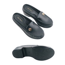 Load image into Gallery viewer, Women Ladies Slip-On Heels Cover Toe (35407L)