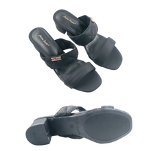 Load image into Gallery viewer, Ladies Slip-On Heels Shoes (35485L)