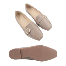 Load image into Gallery viewer, Ladies Flat Shoes Square Cover Toe (35332L)