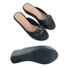 Load image into Gallery viewer, Women Wedges Peep Toe Elegant Style (35442L)
