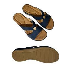 Load image into Gallery viewer, Ladies Slip-On Sandals (35734L)