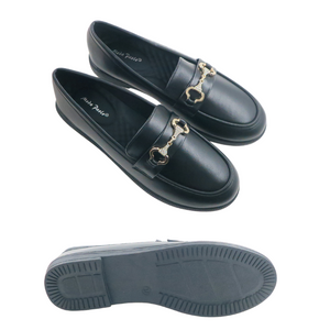 Ladies Flat Loafers Fashion Wear In 2 Colors (35180T)