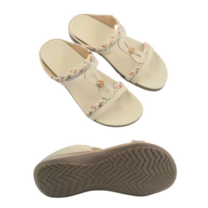 Ladies Slip-On Sandals Slides (35468L)