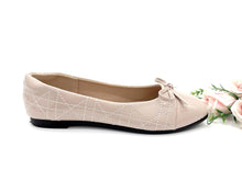 Load image into Gallery viewer, Women's Ballet Flats Bow Detail Patent Leather Flat Shoes (36009L)