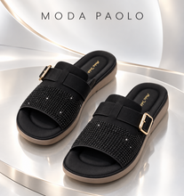 Load image into Gallery viewer, Ladies Platform Sandals Slide Slippers (36104L)