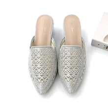 Load image into Gallery viewer, Ladies Slip-On Pointed Toe Heels (35984L)