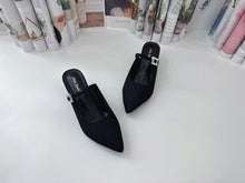 Load image into Gallery viewer, Ladies Slip-On Heels Buckle Design (35693L)