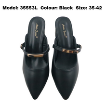 Load image into Gallery viewer, Women Slip-On Heels Pumps Pointed Toe (35553L)