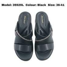 Load image into Gallery viewer, Ladies Wedges Mules Shoes (35529L)