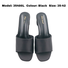 Load image into Gallery viewer, Ladies Slip-On Medium Heels Shoes (35486L)