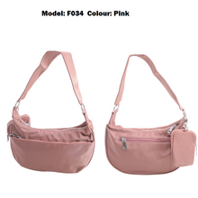 Load image into Gallery viewer, Ladies Crossbody Sling Bag (F034)