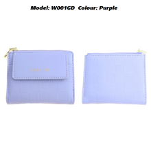 Load image into Gallery viewer, Ladies Small Wallet (W001GD)