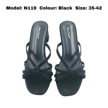 Load image into Gallery viewer, Women Ladies Sandal Heels Casual Heels Square Toe (N119)