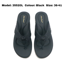 Load image into Gallery viewer, Ladies Flip-Flop Sandals Shoes (35520L)