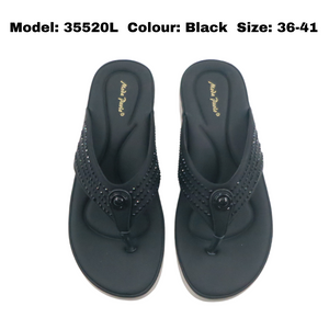Ladies Flip-Flop Sandals Shoes (35520L)