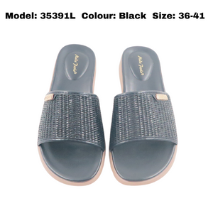 Women Sandal Slides Slip-On Casual Footwear (35391L)
