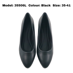 Ladies Slip-On Heels Shoes (35506L)