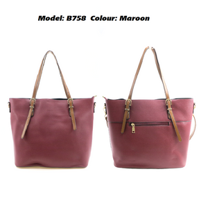 Moda Paolo Women Shoulder Bag In 3 Colours (B758)