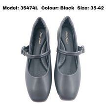 Load image into Gallery viewer, Women Flat Shoes With Strap Plain Color (35474L)