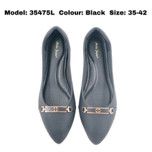 Load image into Gallery viewer, Ladies Flats Shoes Covered Toe Slip-On (35475L)