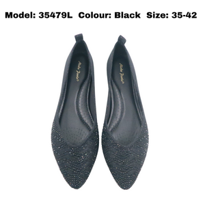 Ladies Flats Shoes Covered Toe (35479L)