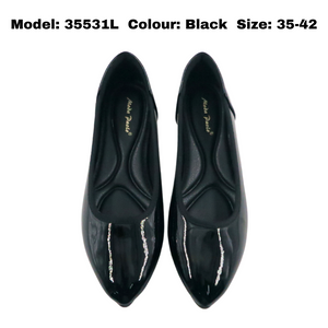 Ladies Flats Shoes Covered Toe Slip-On (35531L)