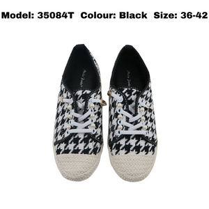 Women Cover Toe Flat Shoes (35084T)