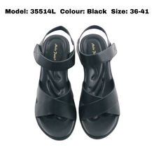 Load image into Gallery viewer, Ladies Wedges Strap Design Shoes (35514L)