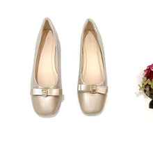 Load image into Gallery viewer, Ladies Low Heels Covered Shoe 36030L - Elegant Design for Everyday Wear &amp; Semi-Formal Events